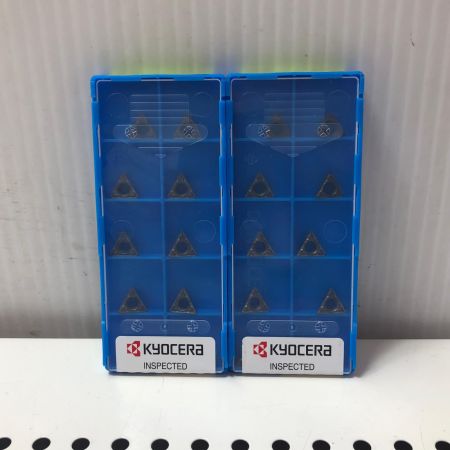 KYOCERA TPMT110304XQ TPMT221XQ ねじ切りチップ2セット