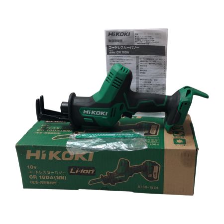 HiKOKI ハイコーキ 18v コードレスセーバーソー CR18DA グリーン