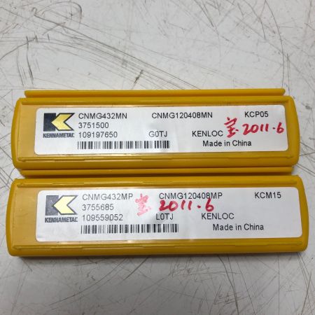 KENNAMETAL ねじ切りチップ2セット