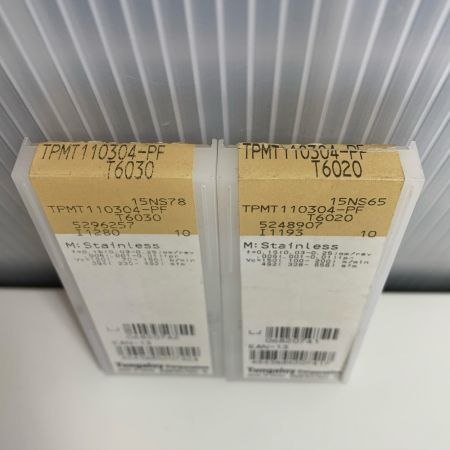 Tungaloy ねじ切りチップ2セット
