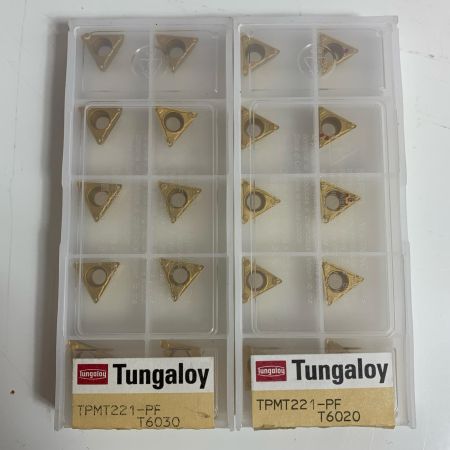 Tungaloy ねじ切りチップ2セット