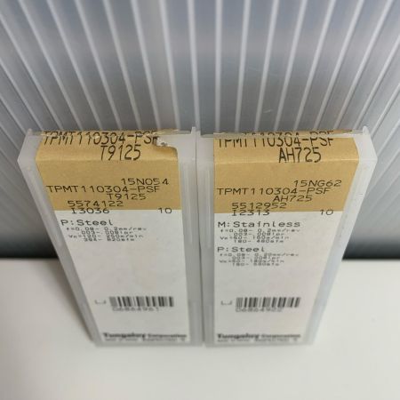 Tungaloy ねじ切りチップ2セット