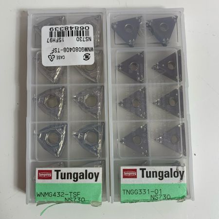 Tungaloy ねじ切りチップ 2セット