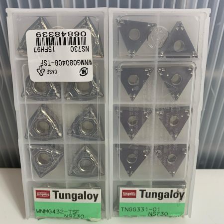 Tungaloy ねじ切りチップ 2セット