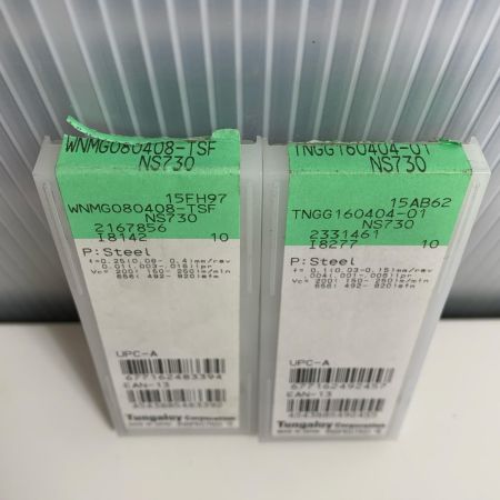 Tungaloy ねじ切りチップ 2セット