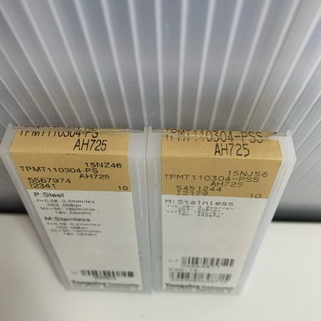 Tungaloy ねじ切りチップ2セット