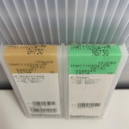 Tungaloy ねじ切りチップ2セット