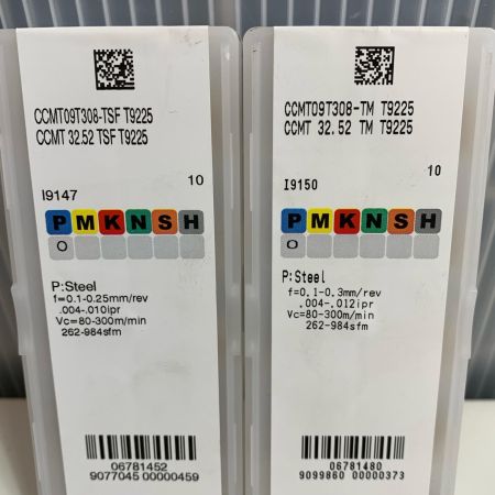 Tungaloy ねじ切りチップ2セット