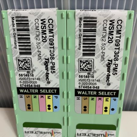 Tiger tec ねじ切りチップ 2セット