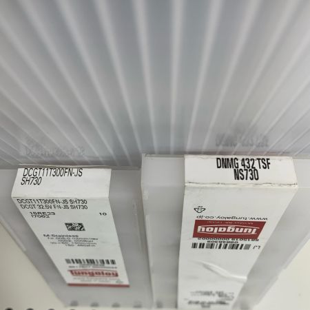 tungloy ねじ切りチップ 2セット