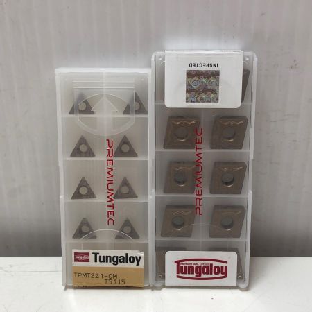 Tungaloy ねじ切りチップ ２セット