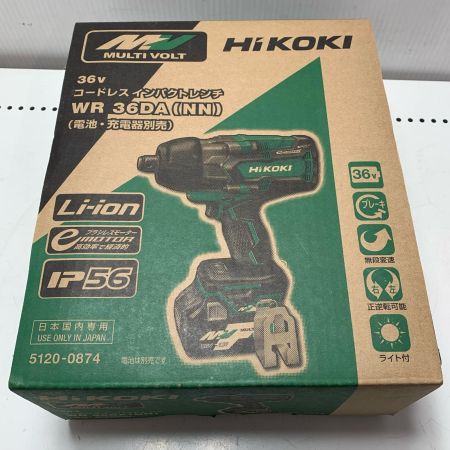 HiKOKI ハイコーキ コードレスインパクトレンチ WR36DA グリーン