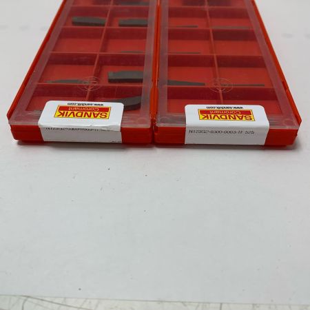 SUNDVIK ねじ切りチップ N123G2 2セット
