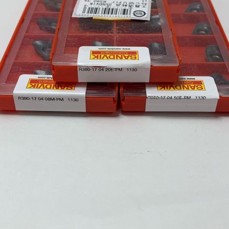 SUNDVIK ねじ切りチップ R390 3セット