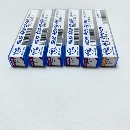 ユニオンツール HGLRS4020 ロングネックラジアス5セット+1