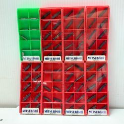 MITSUBISHI　ねじ切りチップ ８セット Aランク