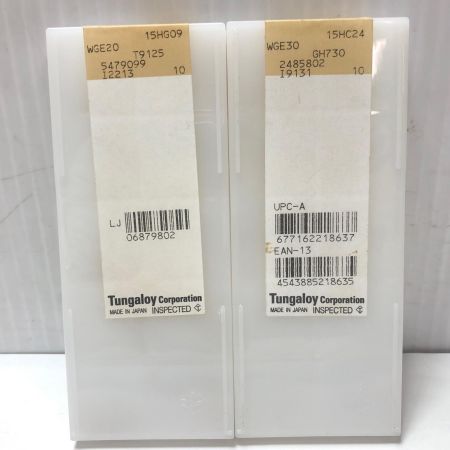 Tungaloy ねじ切りチップ