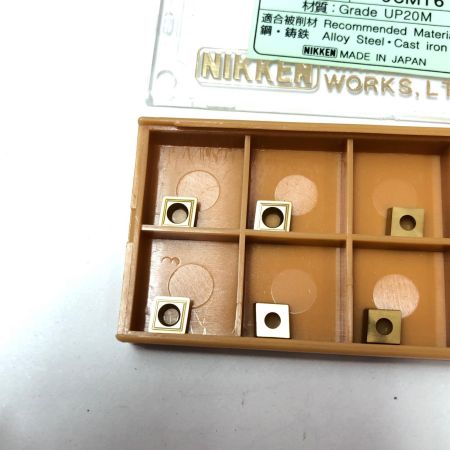 日研工作所 コンバットZドリル用インサートチップ 9CMT6