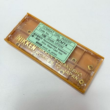 日研工作所 コンバットZドリル用インサートチップ 9CMT4