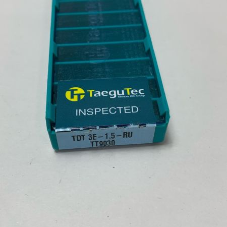 TaeguTec ねじ切りチップ TDT3E-1.5-RU TT9030