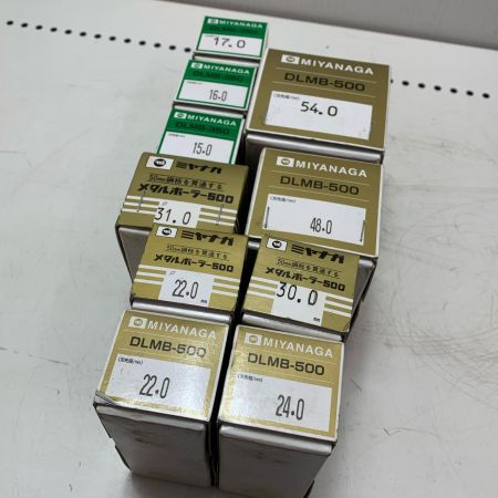 MIYANAGA デルタゴンメタルボーラー　10点セット