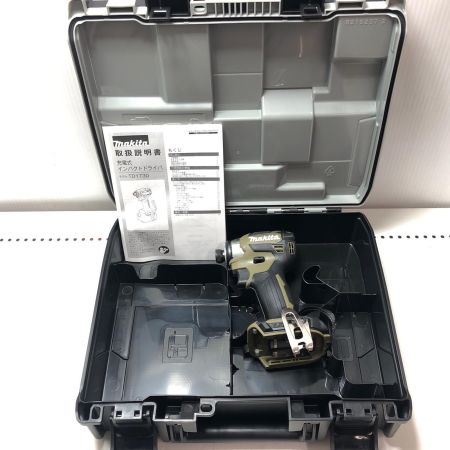 MAKITA マキタ 充電式インパクトドライバ 本体のみ ケース付 TD173D オリーブ