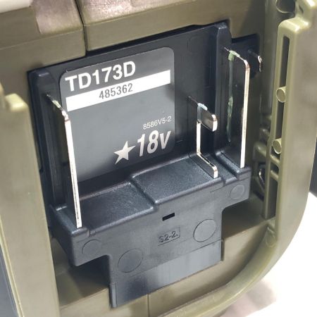 MAKITA マキタ 充電式インパクトドライバ 本体のみ ケース付 TD173D オリーブ