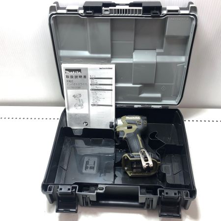 MAKITA マキタ 充電式インパクトドライバ 本体のみ ケース付 TD173D オリーブ