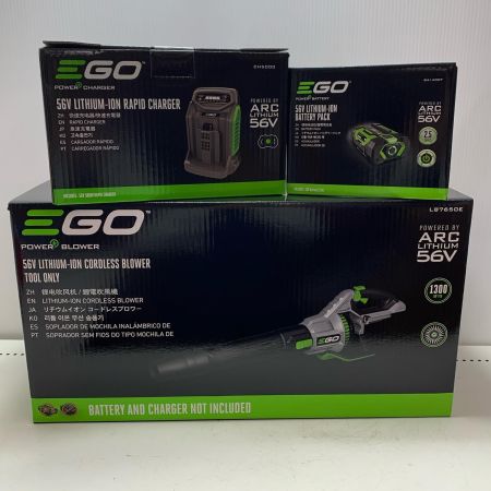 ＥＧＯ ブロワ 充電器・バッテリー付き ＬＢ7650Ｅ