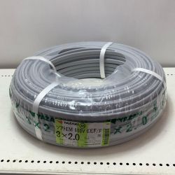 YAZAKI VVFケーブル 3芯 2.0mm×100m 2025年11月(令和7年) Sランク