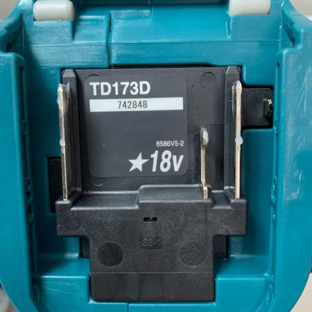MAKITA マキタ 充電式インパクトドライバ TD173DRGX ブルー