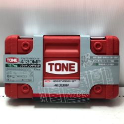 TONE トネ ソケットレンチセット 4130MP レッド Sランク