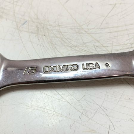 Snap-on スナップオン コンビネーションレンチ OXIM15B