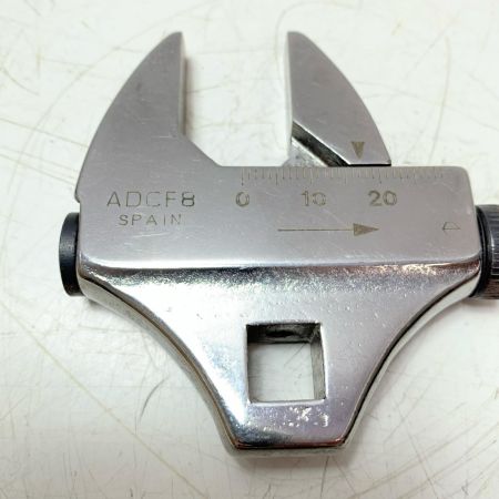 Snap-on スナップオン アジャスタブルクローフットレンチ ADCF8