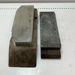 天然砥石2個セット(仕上砥石) グレー Cランク