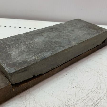 天然砥石2個セット(仕上砥石) グレー
