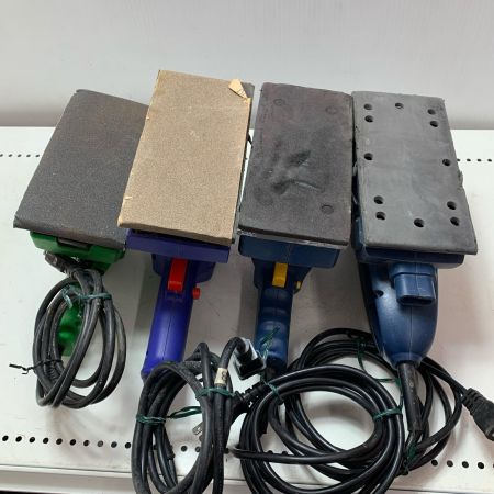 サンダー　ジャンク品4点まとめセット　動作品　【部品どり、修理好きの方におすすめ】