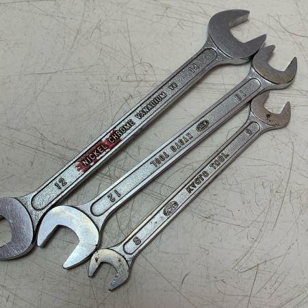 KTC ケーティーシー 両口スパナ11本セット