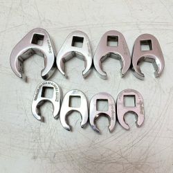 Snap-on スナップオン フレアナットクローフットレンチ8点セット Bランク