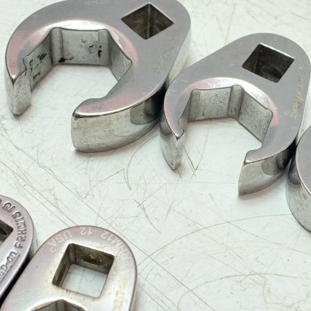 Snap-on スナップオン フレアナットクローフットレンチ8点セット