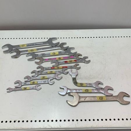 TONE トネ 他　両口スパナ13本セット