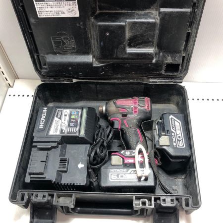 HITACHI 日立 コードレスインパクトドライバ WH18DDL2 ショッキングピンク