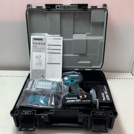 MAKITA マキタ 充電式インパクトドライバ TD173DRGX ブルー