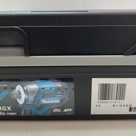 MAKITA マキタ 充電式インパクトドライバ TD173DRGX ブルー