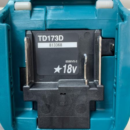 MAKITA マキタ 充電式インパクトドライバ TD173DRGX ブルー