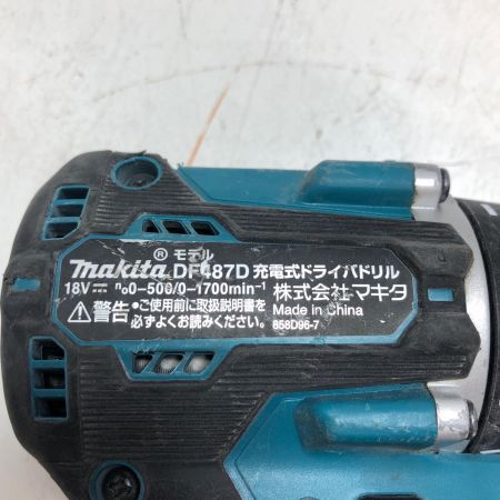 MAKITA マキタ 充電式 ドライバドリル DF487D