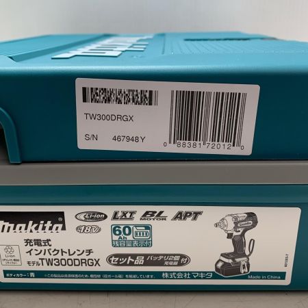 MAKITA マキタ 充電式インパクトレンチ TW300D ブルー