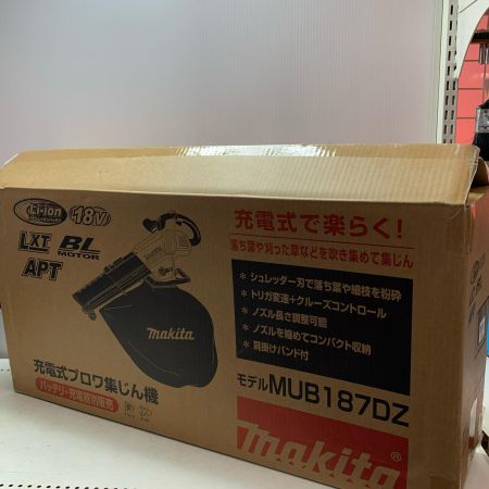 MAKITA マキタ 充電式ブロワ集じん機 MUB187DZ
