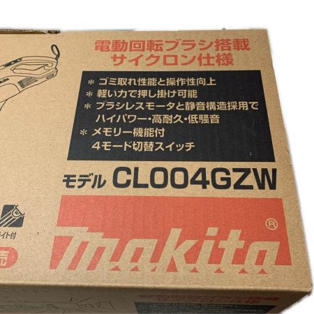 MAKITA マキタ 充電式クリーナー CL004GZW ホワイト