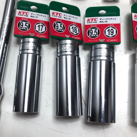 KTC ラチェットハンドル ソケットセット
